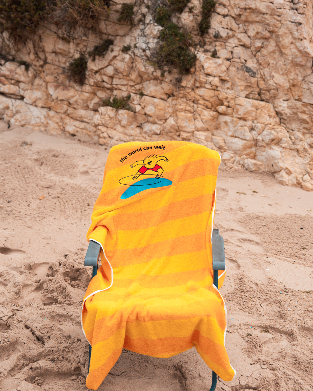 Beach Towel | The World Can Wait