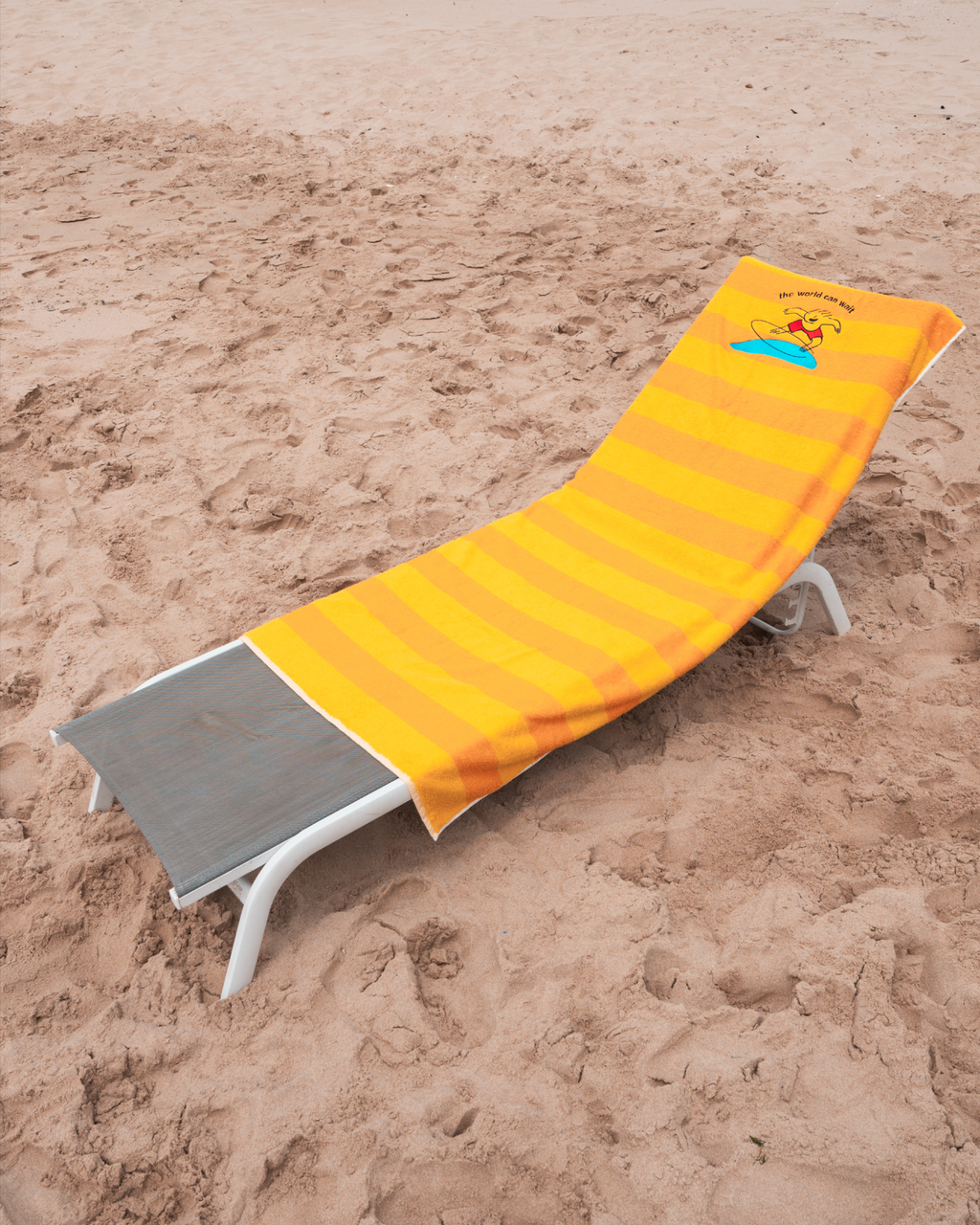 Beach Towel | The World Can Wait