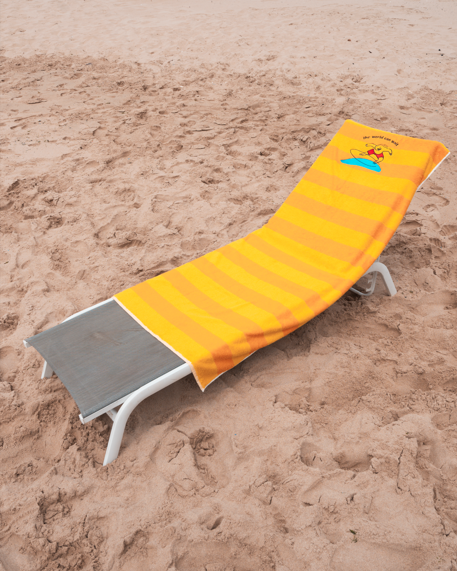 Beach Towel | The World Can Wait