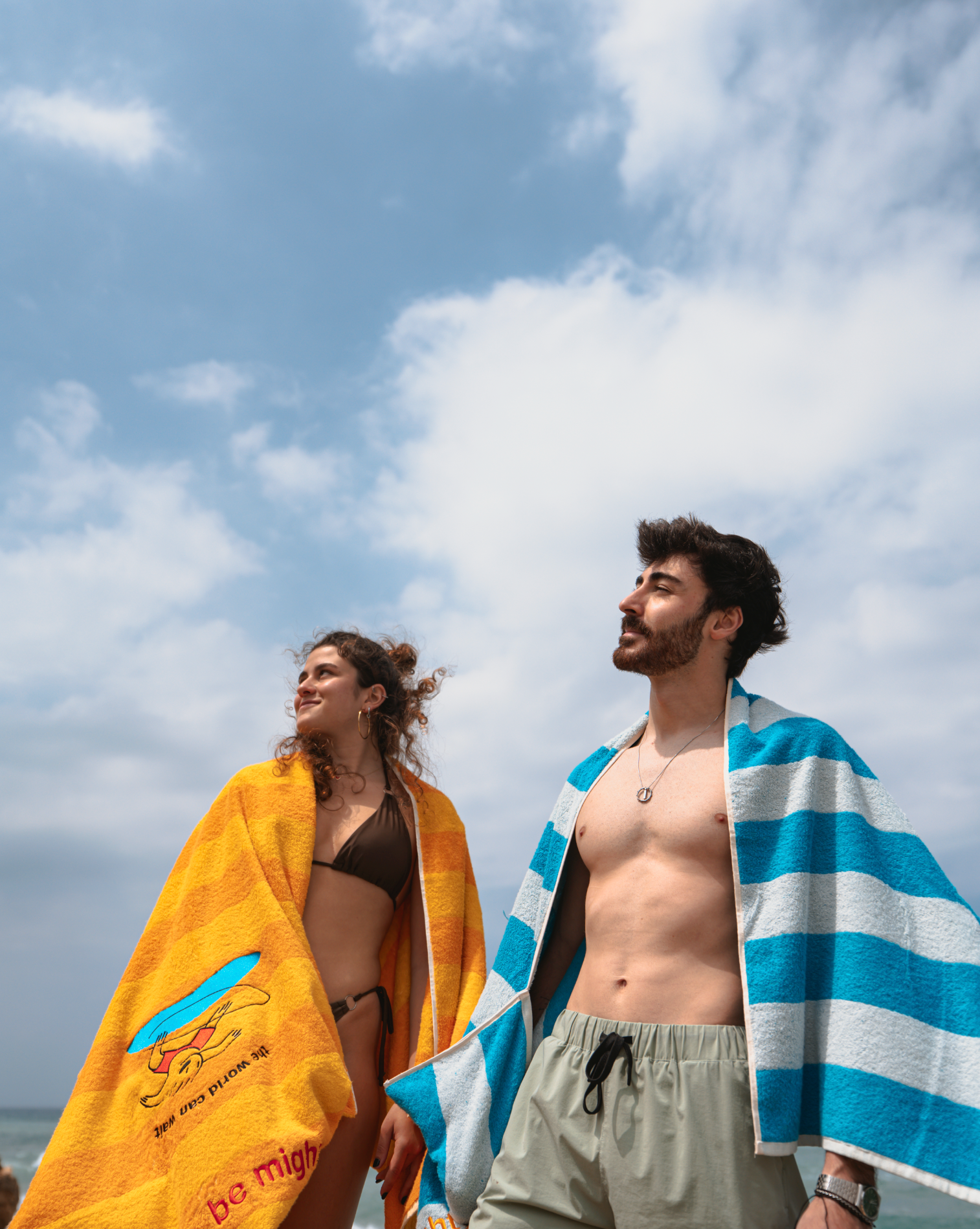 Beach Towel | The World Can Wait