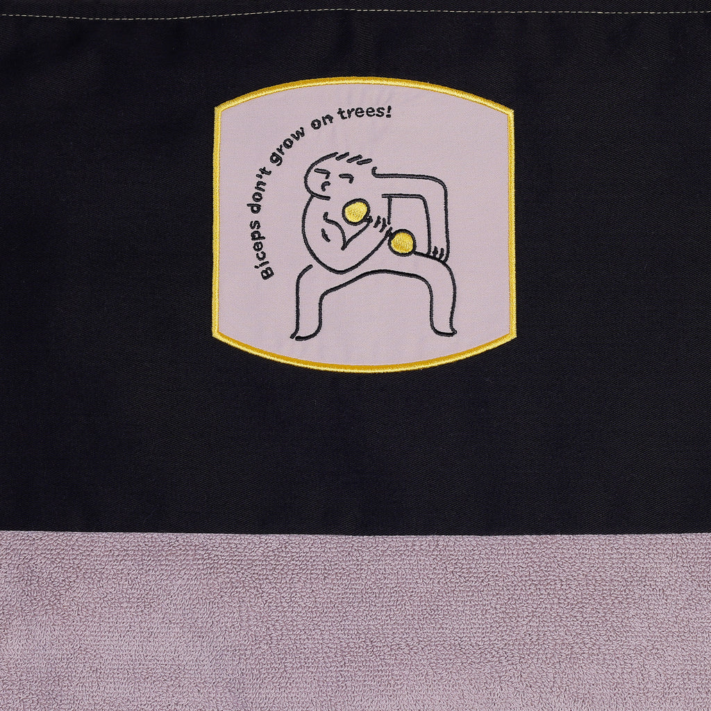 Curls Towel - Black