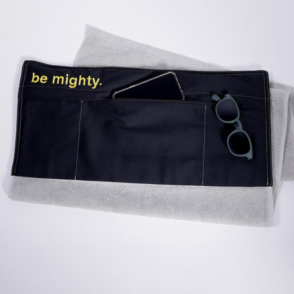 Curls Towel - Black