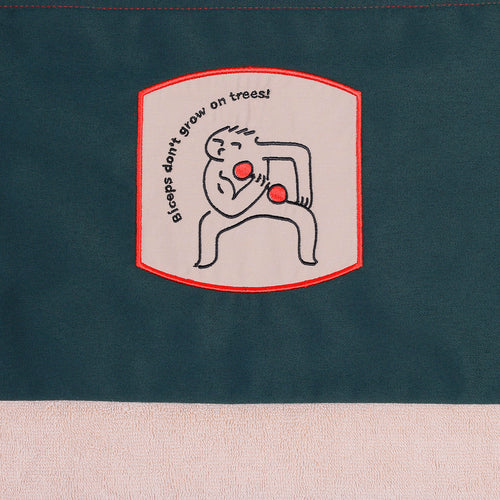 Curls Towel - Green